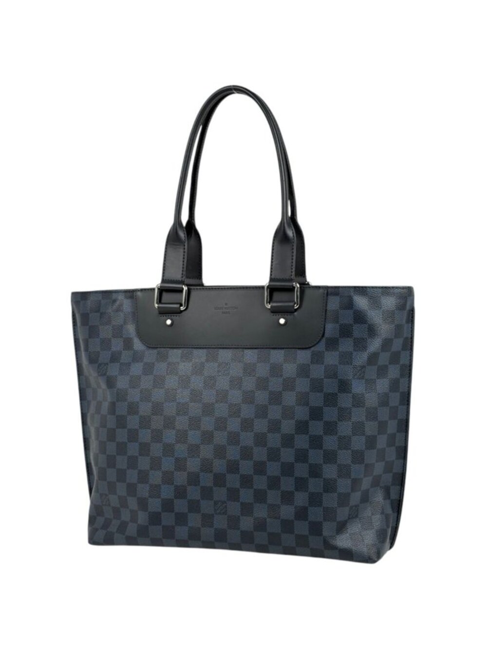 Louis Vuitton Cabas Voyage Tote Bag Damier Cobalt Noir Navy